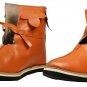 Roman Viking Medieval Leather Shoes Brown Color For Men's Reenactment For Armor