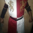 LIONHEART King Richard MEDIEVAL KNIGHT Mens Sleeveless TUNIC SURCOAT S M L XL