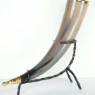 New Medieval Viking Brass Designed Horn For Other Vintage Steins Beer Drinkware New Medieval Viking Brass Designed Horn For Other Vintage Steins Beer Drinkware