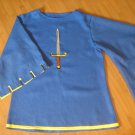 Medieval Tunic Reenactment Blue Color New Design Best Look Style Dress