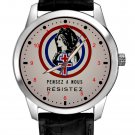 VINTAGE WW-2 FRENCH RESISTANCE RECRUITMENT MARIANNE POSTER ART MONTRE / WATCH