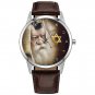 Lubavitcher Rebbe Hebrew Judaica Jewish Chabad Lubavitch 770 Watch Wristwatch