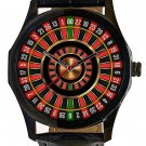 LAS VEGAS METALLIC COLORS CASINO ROULETTE WHEEL ART GAMBLING COLLECTIBLE WATCH LAS VEGAS METALLIC COLORS CASINO ROULETTE WHEEL ART GAMBLING COLLECTIBLE WATCH