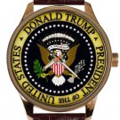 DONALD J. TRUMP PRESIDENTIAL POTUS SEAL ART SOLID BRASS COLLECTIBLE WATCH DONALD J. TRUMP PRESIDENTIAL POTUS SEAL ART SOLID BRASS COLLECTIBLE WATCH