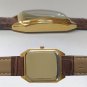 1923 BAUHAUS MODERNIST GEOMETRIC ART DIAL COLLECTIBLE SOLID BRASS TANK WATCH