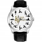 KAMASUTRA WEDDING GIFT KAMA SUTRA INDIAN LOVE POSTURE COLLAGE BRASS WRIST WATCH