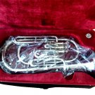NEW BRITISH DESIGN ZWEISS INTERMEDIATE BARITONE HORN with DESIGNER HARDCASE