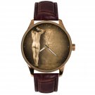 1928 GAY HOMOEROTIC VINTAGE LITHOGRAPH BUTT ART COLLECTIBLE SOLID BRASS WATCH 1928 GAY HOMOEROTIC VINTAGE LITHOGRAPH BUTT ART COLLECTIBLE SOLID BRASS WATCH