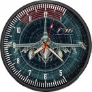 USAF F16 FIGHTER JET SOLID BRASS PILOT WATCH. FIGHTING FALCON F-16 VIPER DIAL