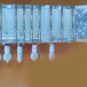 MILK WHITE INDIAN RAVI SHANKAR ACOUSTIC ELECTRIC SITAR w BONE & BRASS FITTINGS