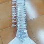 MILK WHITE INDIAN RAVI SHANKAR ACOUSTIC ELECTRIC SITAR w BONE & BRASS FITTINGS