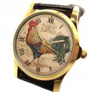 COQ français art de la cuisine millésime montre unisexe, FRENCH ROOSTER WATCH