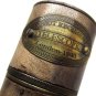 BOY SCOUT / ARMY REGIMENT 15-INCH BRASS AND LEATHER TELESCOPE IN ROSEWOOD CASE