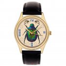 CLASSIC SYMBOLIC SCARAB BEETLE ANCIENT EGYPT HIEROGLYPHIC ART 40 mm WRIST WATCH CLASSIC SYMBOLIC SCARAB BEETLE ANCIENT EGYPT HIEROGLYPHIC ART 40 mm WRIST WATCH