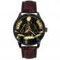 COOL DARK GOTHIC DRUMMER ART SKELETON ON DRUM KIT SOLID BRASS WATCH FOR DRUMMERS