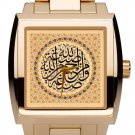 ISLAM CALLIGRAPHY THE NAME OF ALLAH CLASSIC ISLAMIC COLLECTIBLE WRIST WATCH ISLAM CALLIGRAPHY THE NAME OF ALLAH CLASSIC ISLAMIC COLLECTIBLE WRIST WATCH