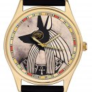 ANUBIS, BEAUTIFUL ANCIENT EGYPTOPHILE COLLECTIBLE SOLID BRASS & GILT WRIST WATCH ANUBIS, BEAUTIFUL ANCIENT EGYPTOPHILE COLLECTIBLE SOLID BRASS & GILT WRIST WATCH