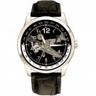 HAWKER HURRICANE RAF WW-II AVIATION BLUEPRINT ART SOLID BRASS 40 mm WRIST WATCH HAWKER HURRICANE RAF WW-II AVIATION BLUEPRINT ART SOLID BRASS 40 mm WRIST WATCH