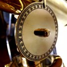 CLASSIC GILBERT LONDON SOLID BRASS TELESCOPE w DESKTOP TRIPOD. 24x Magnification