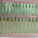 INDIA HARMONIUM 44 NARROW TONGUE "HARP" REEDS FOR SCALE CHANGER MALE BASS FEMALE