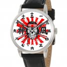 VINTAGE WW-II JAPANESE KAMIKAZE ART COMMEMORATIVE 40 mm WRIST WATCH w KANJI DIAL