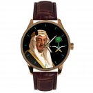 KING FAISAL OF SAUDI ARABIA, HERO OF THE ISLAMIC ARAB WORLD, SOLID BRASS WATCH KING FAISAL OF SAUDI ARABIA, HERO OF THE ISLAMIC ARAB WORLD, SOLID BRASS WATCH