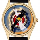COLLECTIBLE ART WATCHES: FERNAND LEGER SYMBOLIC CROSSED LEGS SOLID BRASS WATCH COLLECTIBLE ART WATCHES: FERNAND LEGER SYMBOLIC CROSSED LEGS SOLID BRASS WATCH