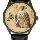 FALCONRY AL SUQUR ARAB / EMIRATI CULTURE FALCON ART SOLID BRASS 40mm WRIST WATCH FALCONRY AL SUQUR ARAB / EMIRATI CULTURE FALCON ART SOLID BRASS 40mm WRIST WATCH