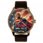 COLLECTOR EDITION - 8 IMPORTANT DONALD TRUMP PRESIDENTIAL CAMPAIGN BRASS WATCHES