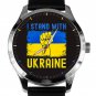 I STAND WITH UKRAINE SPECIAL EDITION UKRANIAN SOLIDARITY CHARITY WRIST WATCH