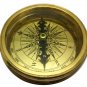 SYMBOLIC JESUS CHRIST ON THE CRUCIFIX SYMBOLIC DIRECTION FINDER BRASS COMPASS 3"