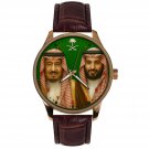 HE KING SALMAN AND CROWN PRINCE MOHAMMED SALMAN MBS OF SAUDI ARABIA WRIST WATCH HE KING SALMAN AND CROWN PRINCE MOHAMMED SALMAN MBS OF SAUDI ARABIA WRIST WATCH