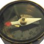 MIRRORED BRASS SCOUT HIKING MILITARY NAUTICAL COMPASS SAFETY LOCK. WATSON LONDON
