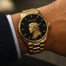 President Donald Trump Solid Brass Collectible 44 mm Commemorative Dress Watch President Donald Trump Solid Brass Collectible 44 mm Commemorative Dress Watch