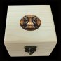 1937 Antique Stone Rook Sepia Chess Art Solid Brass Collectible Jumbo 44mm Watch