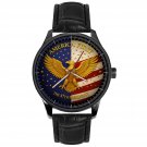 President Donald Trump America First! USA Eagle Metallic Colors Watch President Donald Trump America First! USA Eagle Metallic Colors Watch