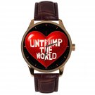 Anti-Donald-Trump Political Statement Watch Protest Art Dial, for Activists Anti-Donald-Trump Political Statement Watch Protest Art Dial, for Activists