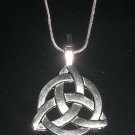 Triquetra Trinity Knot Celtic Pendant Necklace Choice of Necklace