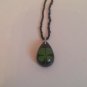 REAL Four Leaf Clover Pendant/Necklace 4 Leaf in Small Drop Resin Shamrock Irish