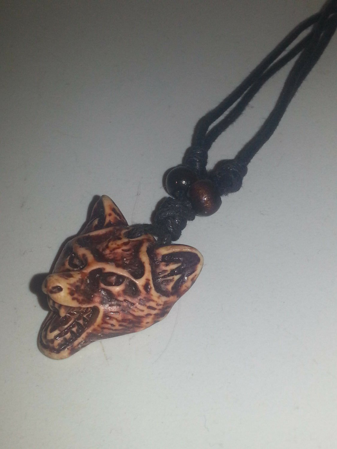 Wolf Head Pendant Necklace