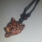 Wolf Head Pendant Necklace