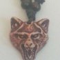 Wolf Head Pendant Necklace