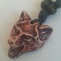 Wolf Head Pendant Necklace