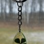 Real Four Leaf Clover Key Chain Key Ring 4 Leaf Clover Shamrock Irish