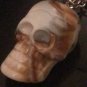 Skull Keychain Keyring Biker Punk Metal Goth Horror