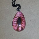 Scorpion Pendant Necklace Real Scorpion in Pink Drop Pendant Large Size