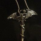 Dragon Sword Pendant Necklace Fantasy, Medieval