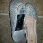 Silver Blinged Out Wedges- PROM- WEDDING SHOES