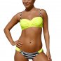 Padded Gather Push-up Bikini Set