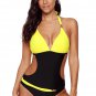 Push-up Halter One-piece Swimwear